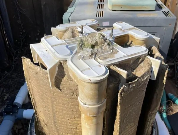 Clean cartridge elements after deep cleaning in Jacksonville